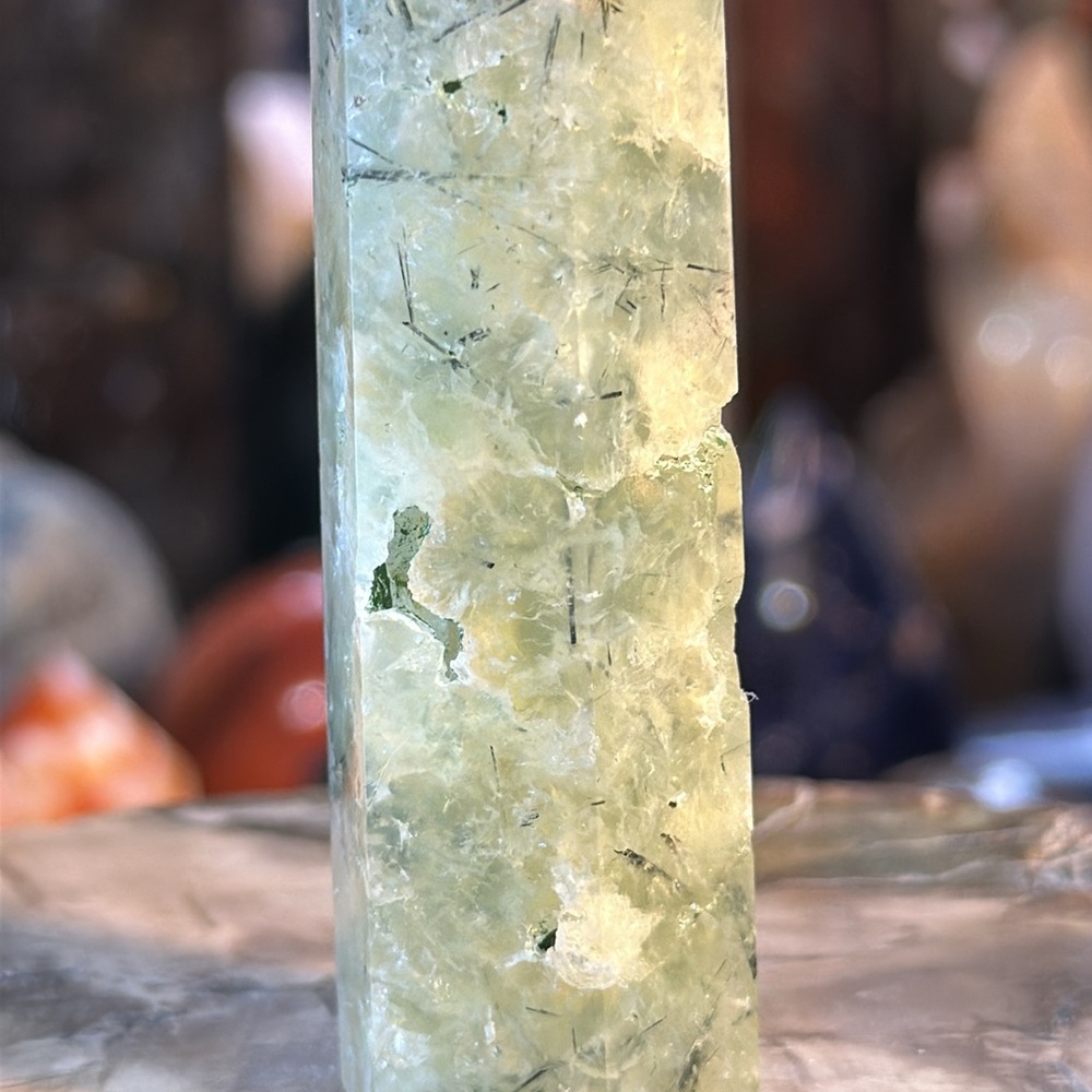 Prehnite Crystal Point! - Picture 8 of 11